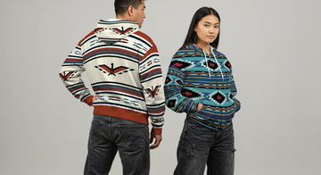 Native Inspired Tribal Jackets Zip Up Hoodie Collection - Rezspirit