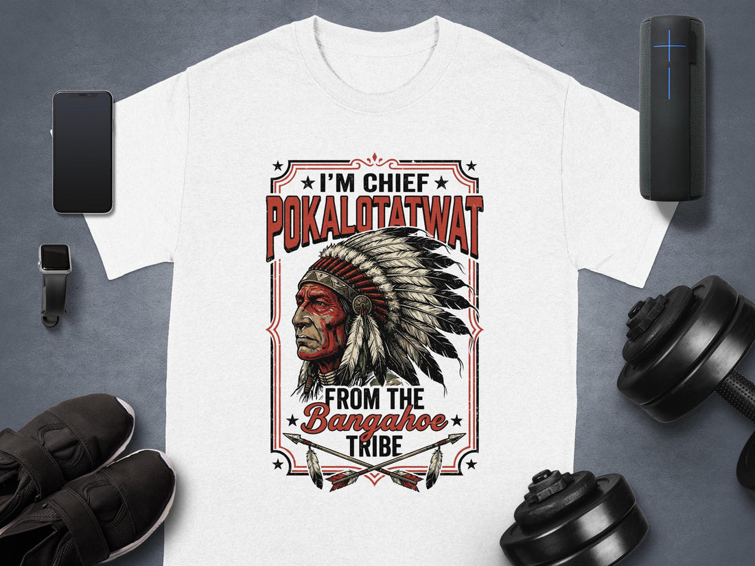 Chief Pokalotatwat Native American T-Shirt