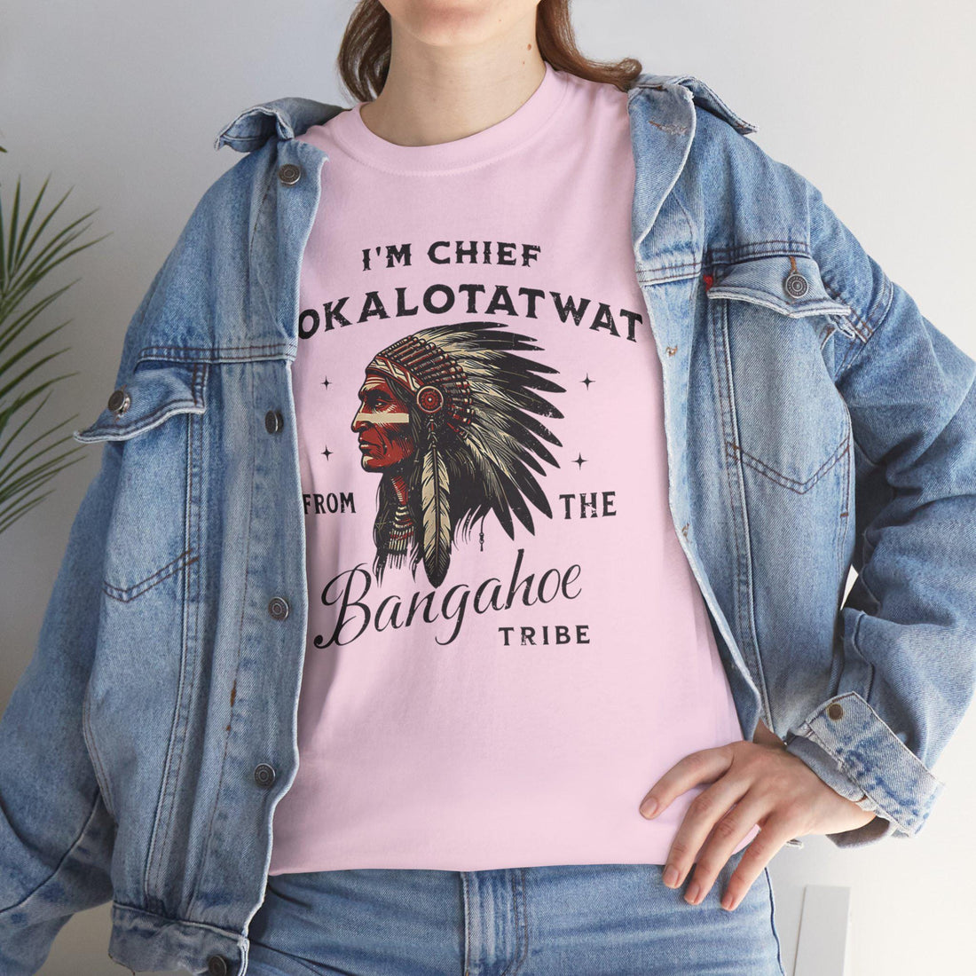 I'm Chief Pokalotatwat from The Tribe Indigenous Native T-Shirt