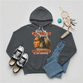 Charcoal hoodie featuring Native American design, symbolizing cultural pride and unity.
