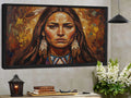 STYLE:Black Framed Canvas