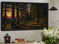 STYLE:Black Framed Canvas