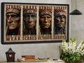 STYLE:Black Framed Canvas