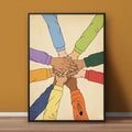 STYLE:Black Framed Canvas