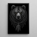 STYLE:Black Framed Canvas