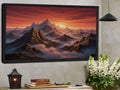 STYLE:Black Framed Canvas