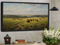 STYLE:Black Framed Canvas