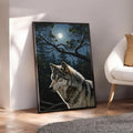 STYLE:Black Framed Canvas