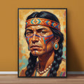 STYLE:Black Framed Canvas