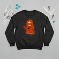 Black Native America sweatshirt featuring Indigenous girl artwork and Every Child Matters slogan