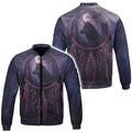 A stylish bomber jacket showcasing the 