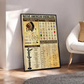 Canvas featuring Native American headdresses and face paint designs with cultural descriptions.
