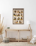 Poster displaying the Native American sign, symbolizing home, shelter, and tradition.