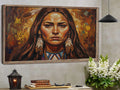 STYLE:Black Framed Canvas
