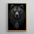 STYLE:Black Framed Canvas
