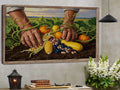 STYLE:Black Framed Canvas
