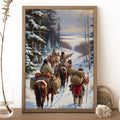 STYLE:Black Framed Canvas