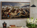 STYLE:Black Framed Canvas