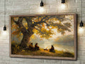STYLE:Black Framed Canvas