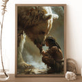 STYLE:Black Framed Canvas