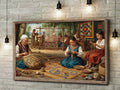 STYLE:Black Framed Canvas