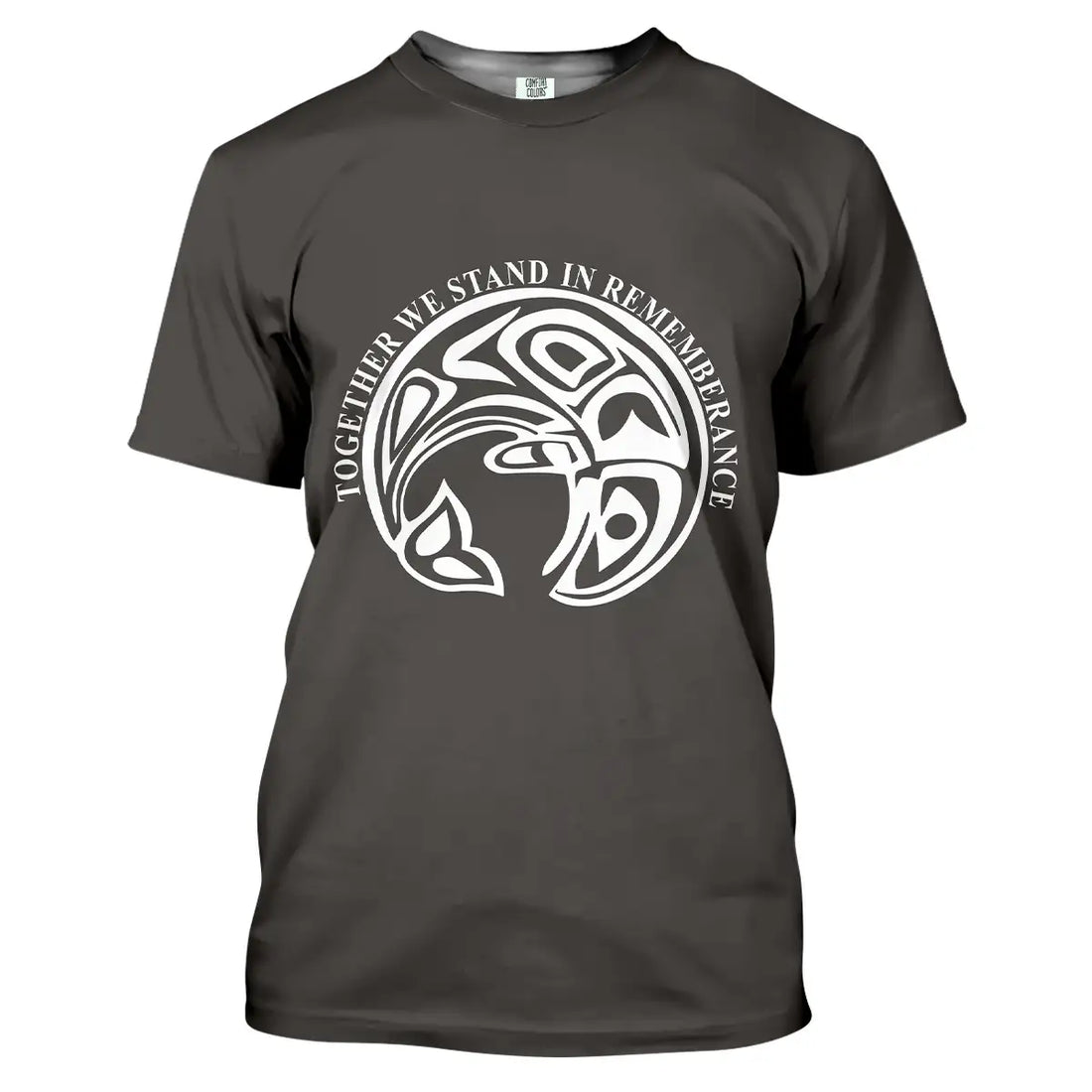 "Together We Stand In Remembrance", Unisex T Shirt, Formline Circle, Memorial