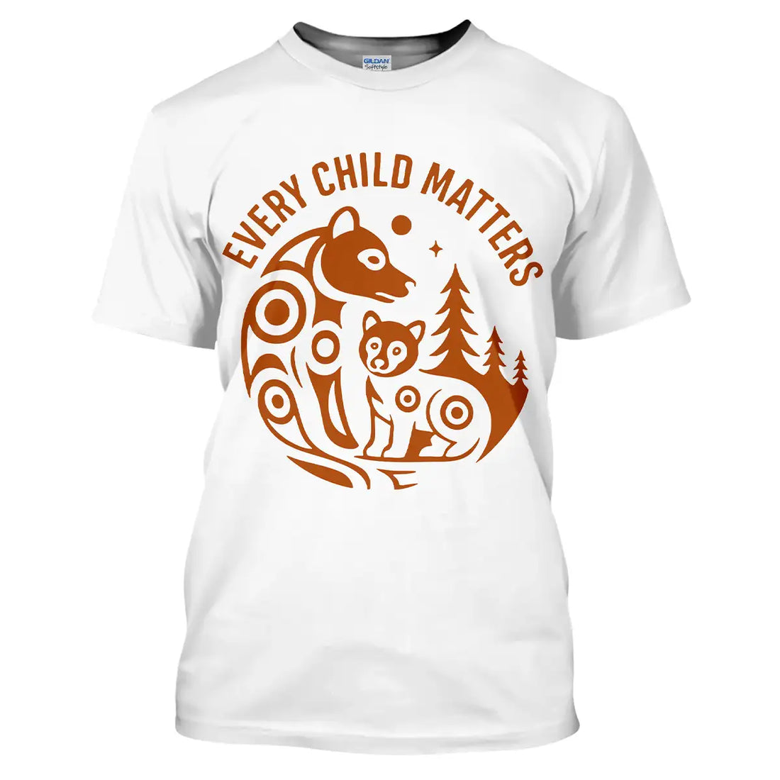 "Every Child Matters", Unisex T Shirt, Bear Cub, Formline