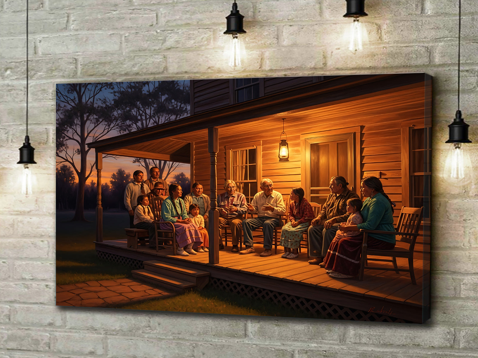 STYLE:Wrapped Canvas