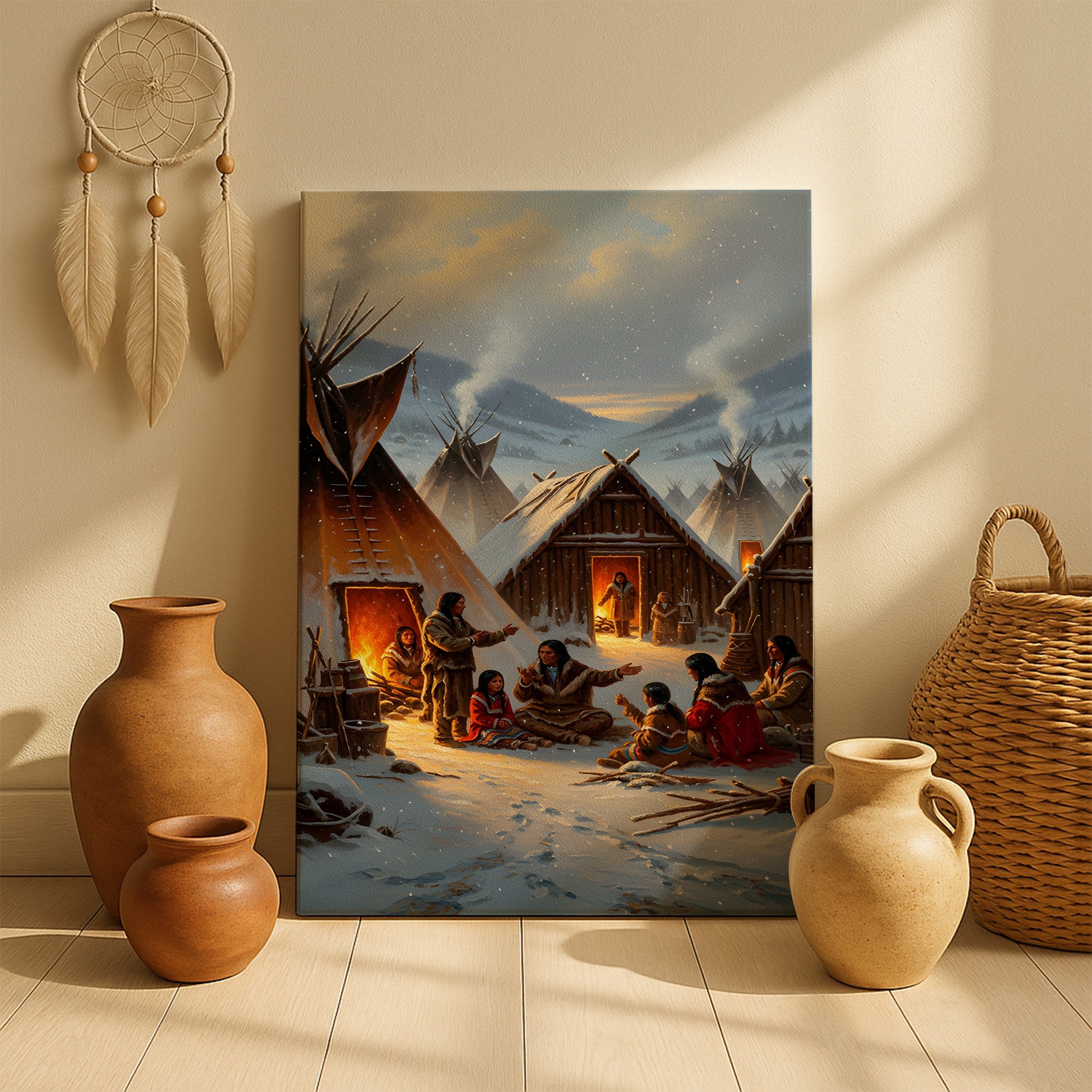 STYLE:Wrapped Canvas