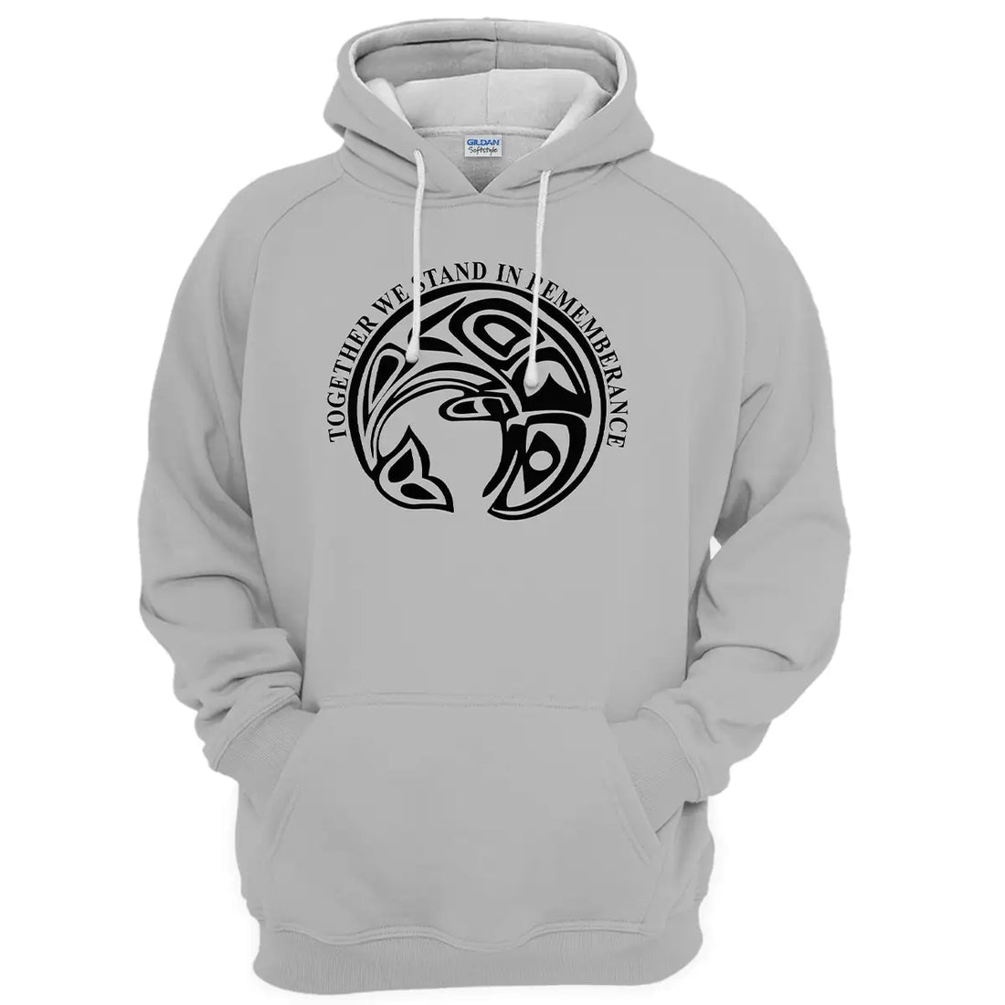 “Together We Stand In Remembrance”, Unisex Sweatshirt, Formline Circle Hoodie