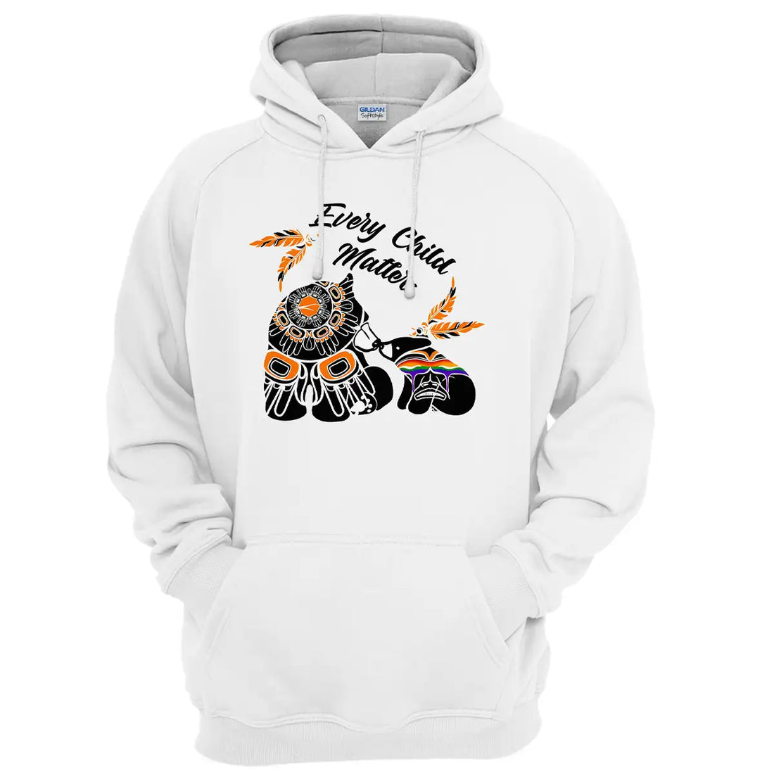 Native America "Every Child Matters" Hoodie, For Supporters of Indigenous Rights Jacket