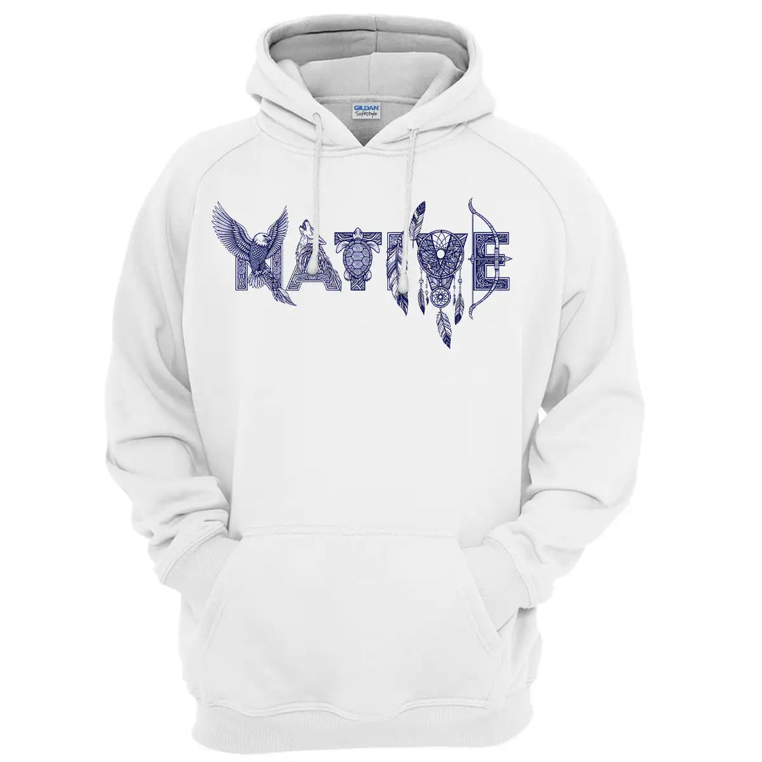 Tribal Symbol Graphic Sweatshirt, Heritage Style Pullover & Hoodie