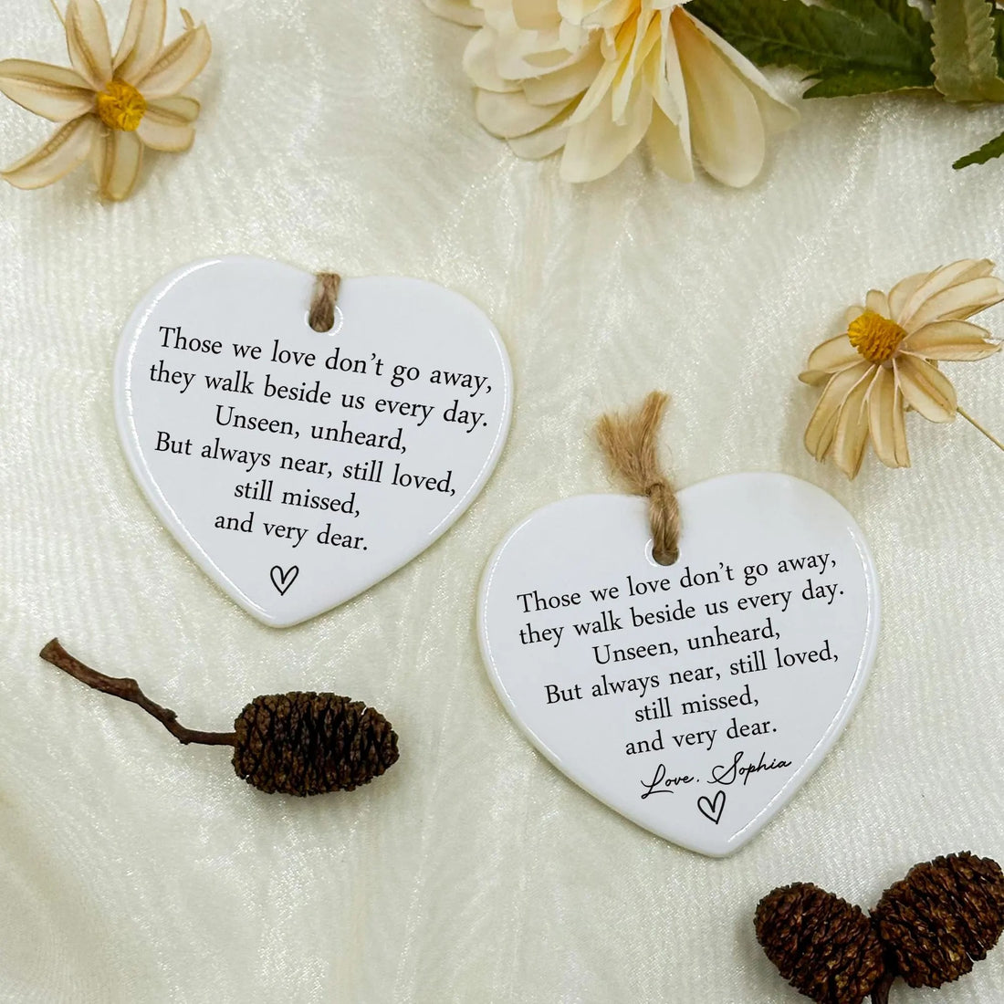 Sympathy Gift, Bereavement Gift, Family Loss, Thinking of You, Memorial Gift, Those We Love Don't Go Away, Loss Gift, Memorial Quote