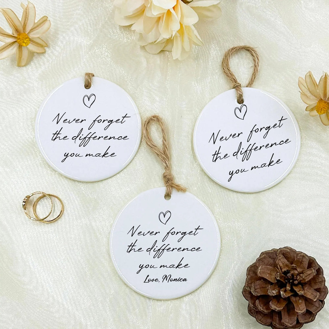 Never Forget the Difference You Make, Thank You Gift, Teacher Gift, Employee Gift, Coworker Gift, Appreciation Gift, Gift for Friend