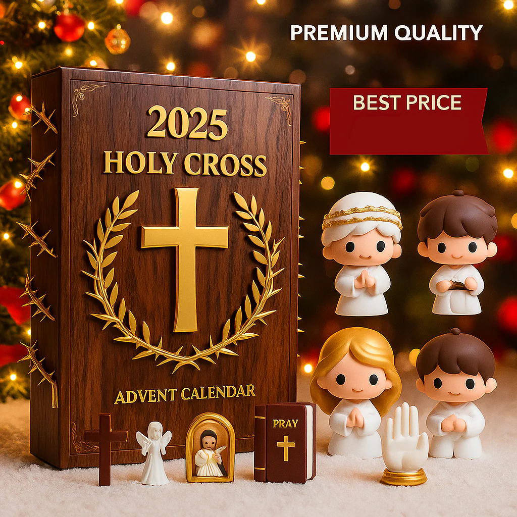 Holy Cross Ornament Advent Calendar, 2025 Advent Calendar, Christmas Countdow Calendar