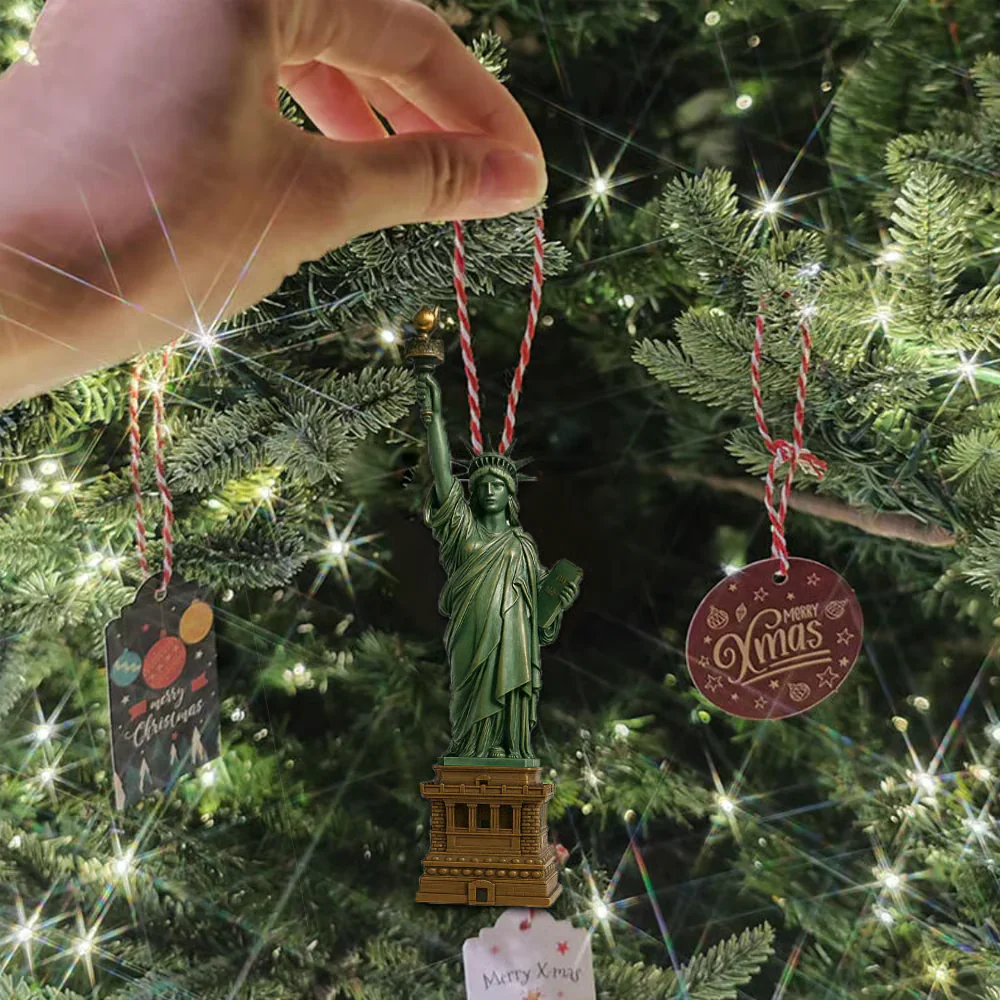 Famous U.S. Landmarks Ornament Advent Calendar, 2025 Advent Calendar, Christmas Countdow Calendar