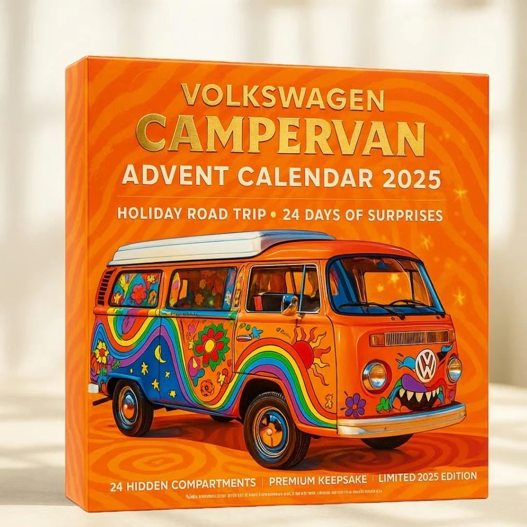 Campervan Adventure Ornament Advent Calendar, 2025 Advent Calendar, Christmas Countdow Calendar