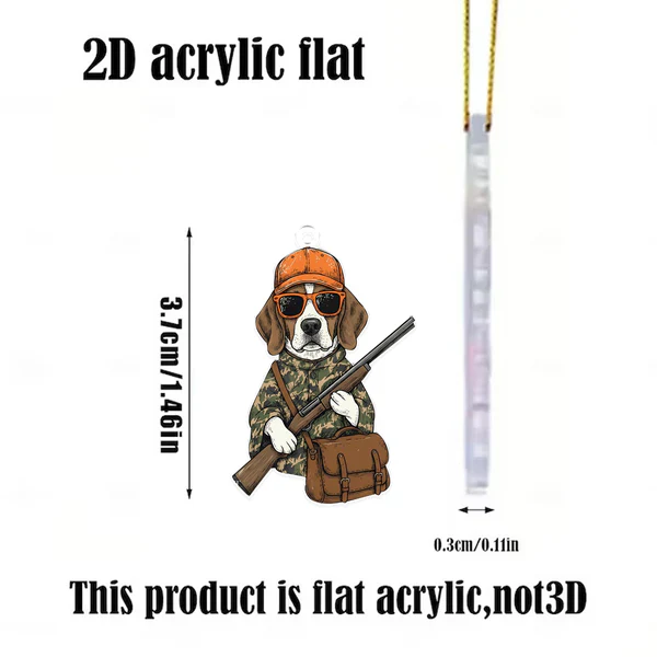 Hunting Dog Ornament Advent Calendar, 2025 Advent Calendar, Christmas Countdow Calendar