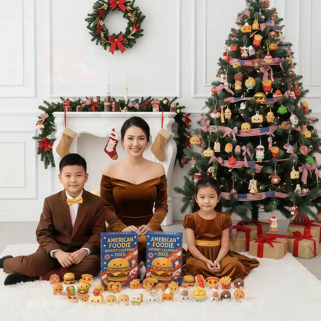 American Foodie Advent Calendar 2025, 2025 Advent Calendar, Christmas Countdow Calendar